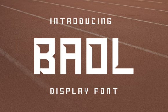 Baol: A Bold and Friendly Font for Creative Campaigns