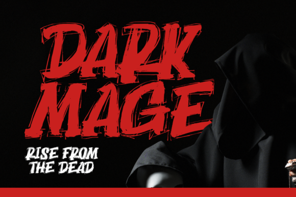 Dark Mage: A Bold and Mysterious Display Font