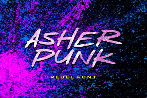 Enhance Your Brand with Asher Punk: A Stylish Display Font