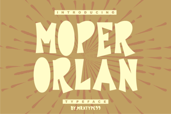 Enhance Your Brand with Moper Orlan: A Cool Display Font