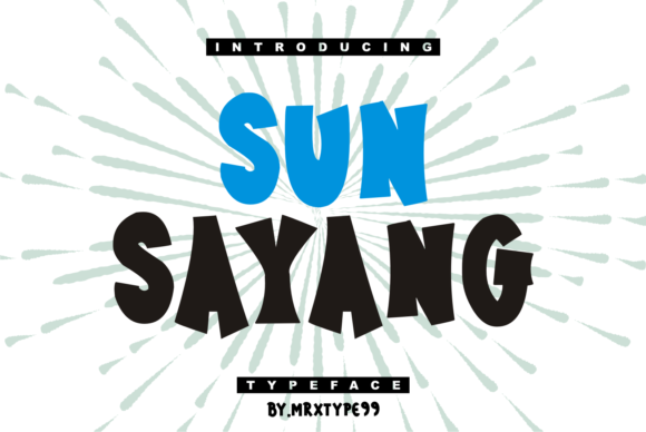 Enhance Your Brand with Sun Sayang, the Perfect Display Font