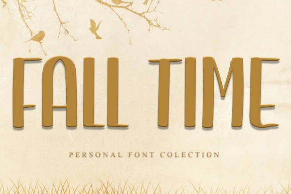 Enhance Your Editorial Design with Fall Time Font