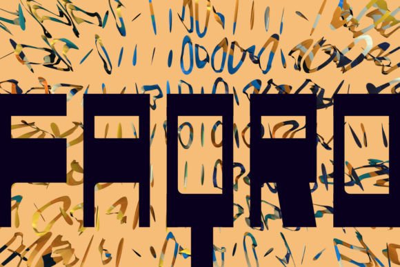 Faqro: A Cool and Casual Display Font for Web Design
