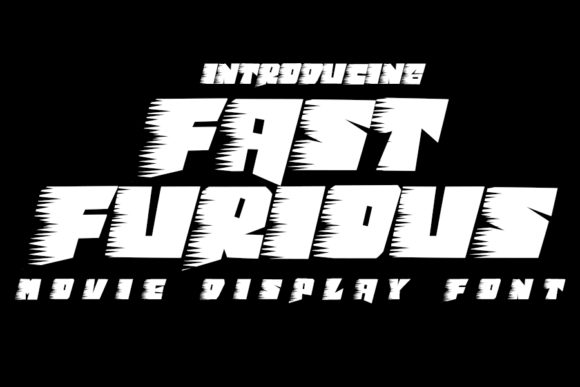 Fast Furious: A Bold Display Font for Impactful Campaigns