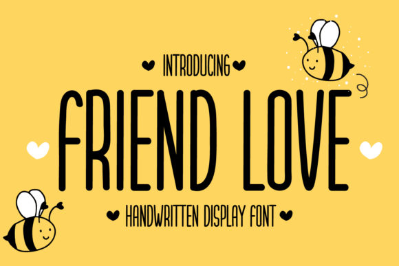 Friend Love: A Versatile Font for Creative Branding