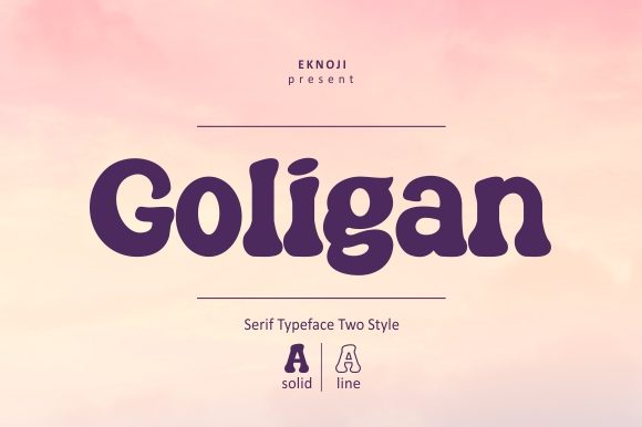 Goligan: A Modern Display Font for Eye-Catching Campaigns