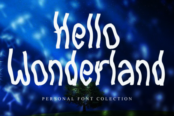 Hello Wonderland: A Wavy Display Font for Engaging Campaigns
