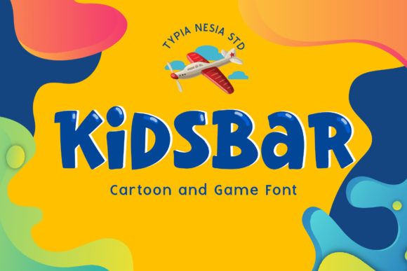 Kidsbar: A Playful Display Font for Creative Web Design