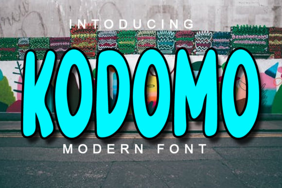 Kodomo: A Playful Yet Refined Display Font
