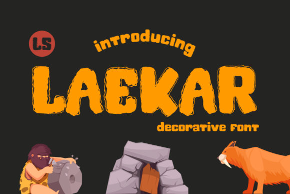 Laekar: A Unique Display Font for Engaging Campaigns