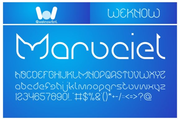 Maruciel: Elevate Your Campaigns with a Modern Display Font