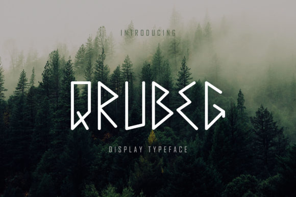 Qrubeg: The Display Font That Elevates Your Campaigns