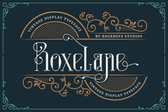 Roxelane: A Vintage Display Font for Modern Marketers