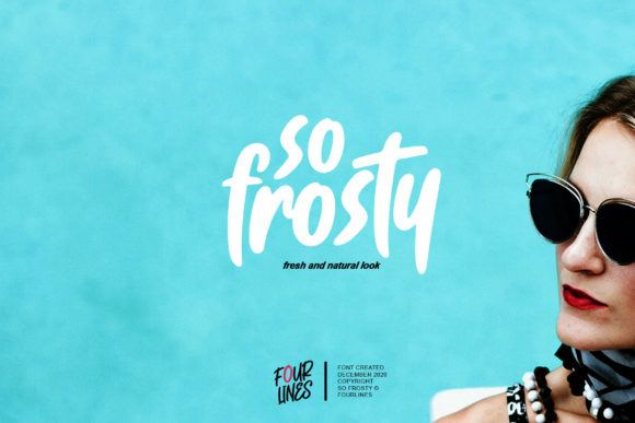 So Frosty: A Fresh and Friendly Display Font for Marketers