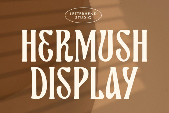 Transform Your Brand with Hermush: A Unique Display Font