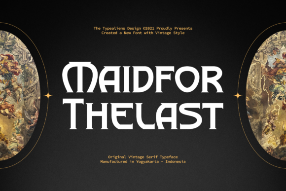 Transform Your Brand with Maidfor Thelast Font