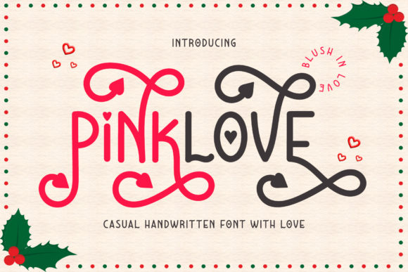 Transform Your Brand with Pinklove: A Refined Display Font