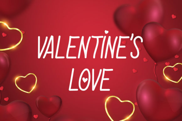 Valentines Love: A Fresh and Contemporary Display Font